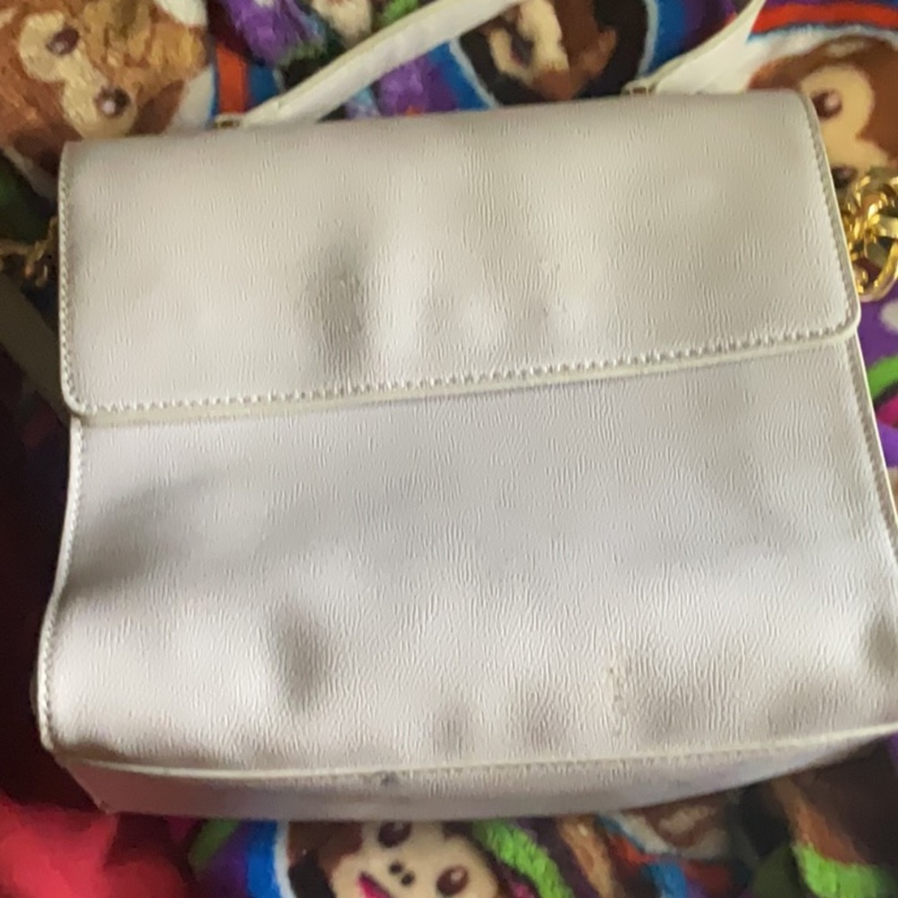 Matty M Chic Cream Shoulder Bag
